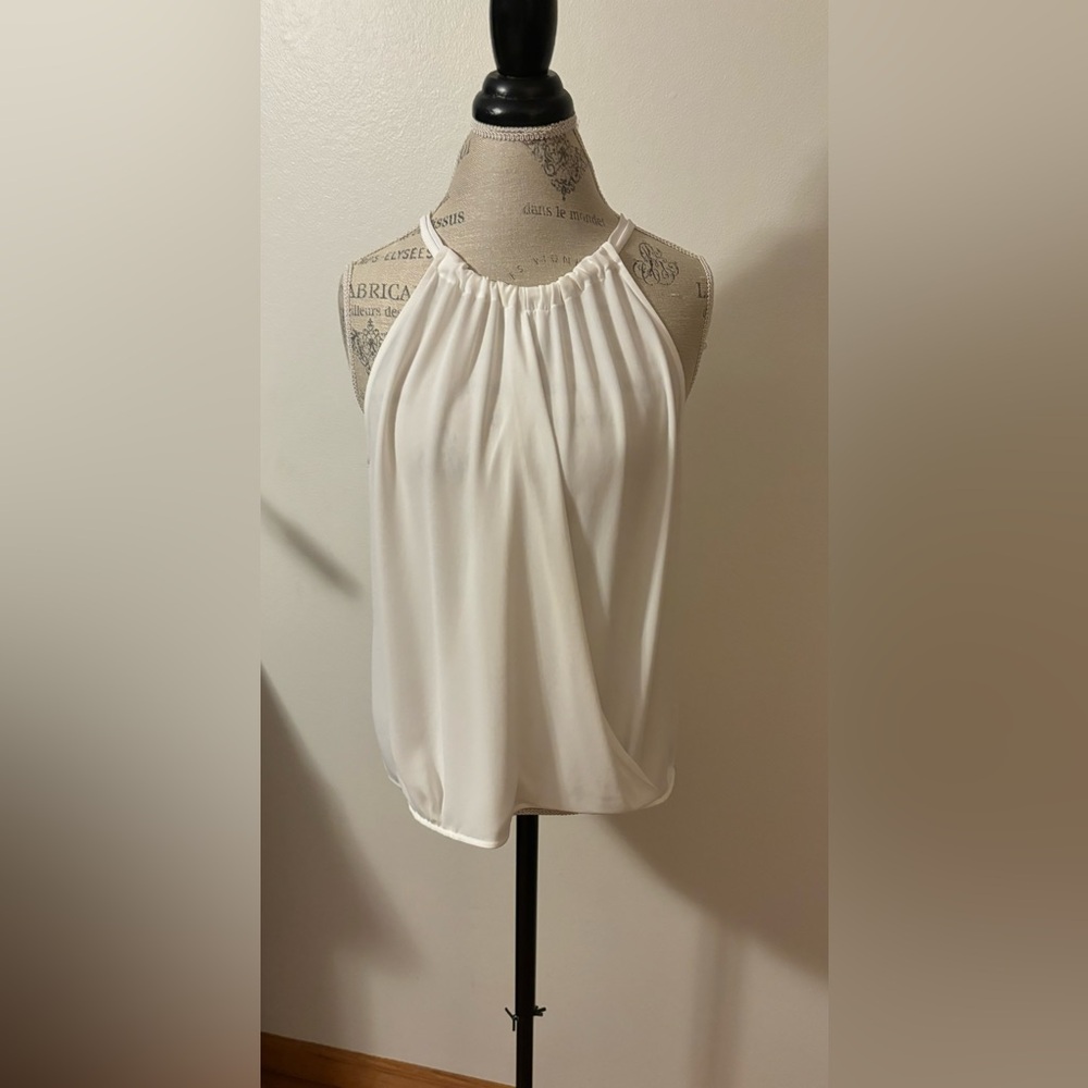 BCBG MAX AZRIA draped halter